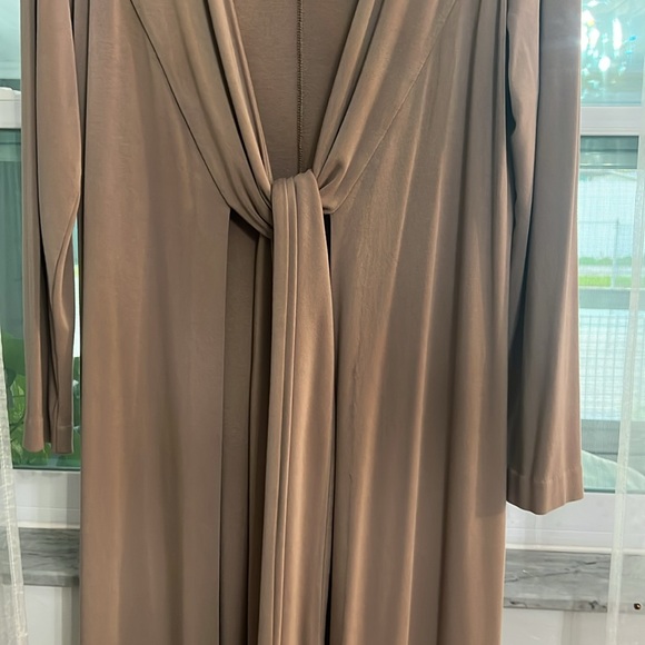 Black label by Chico’s long Duster - Picture 4 of 7